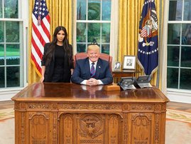 Kim and Donald Trump