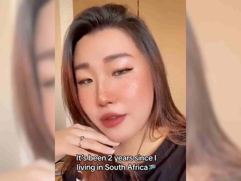 Korean living in South Africa is fed up with...
