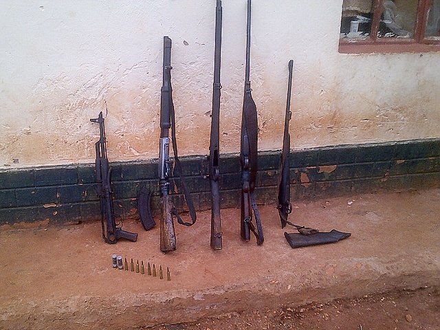 Kranskop woman found with rifles, arrested