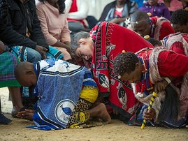 SA's young white sangoma-afp