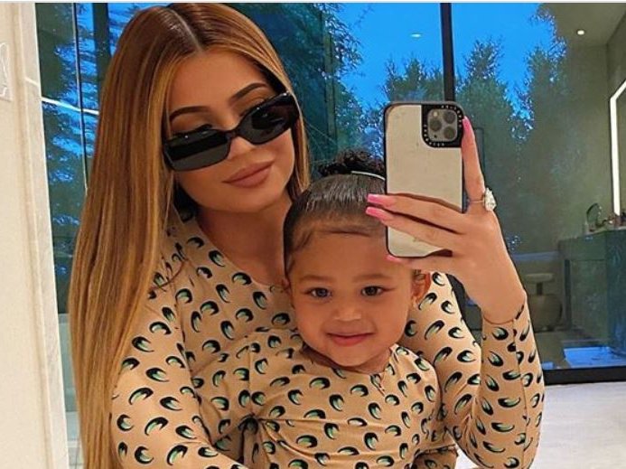Kylie Jenner and Stormi