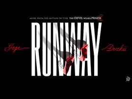 Lady Gaga and Doechii Runway single cover art