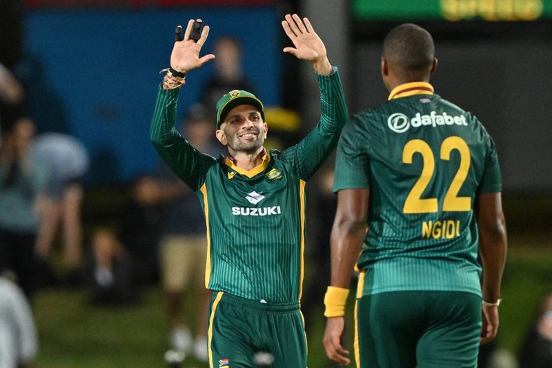 Proteas left-arm spinner Keshav Maharaj