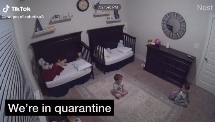 little boys in quarantine