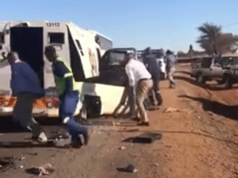 Bystanders loot cash-in-transit vehicle after robbery