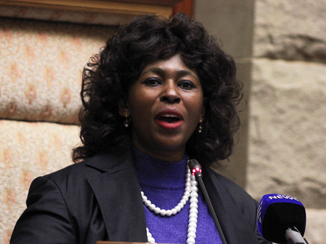 Makhosi Khoza in Parliament