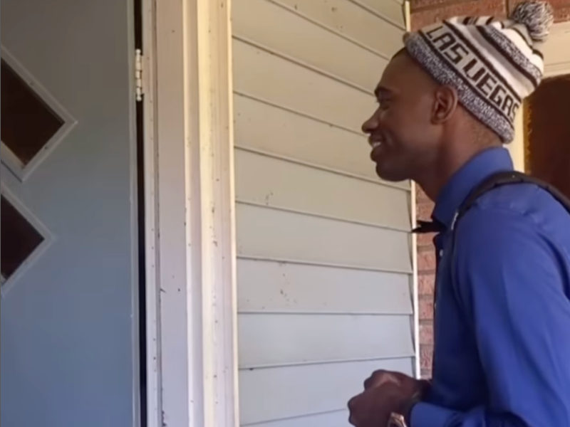 Kenny Books, door-to-door salesman