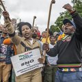 March and March protesting against undocumented migrants in Durban
