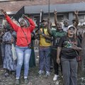 March and March taking part in anti-migrant protest in Durban May 2026