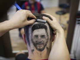 Messi headshot