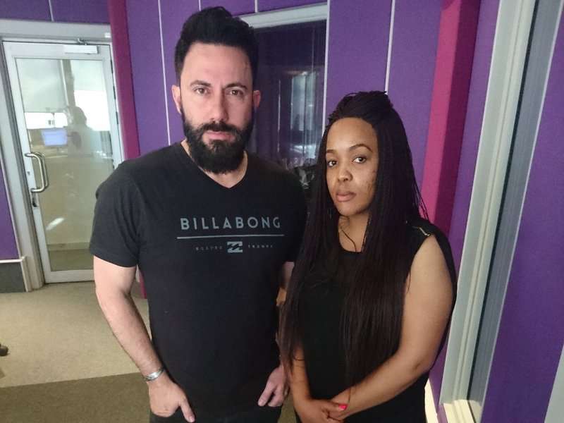 martin and tumi wearing black farm murders