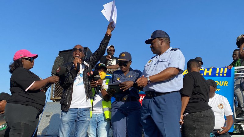 Masemola receives memorandum