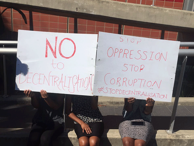 UKZN med school protest