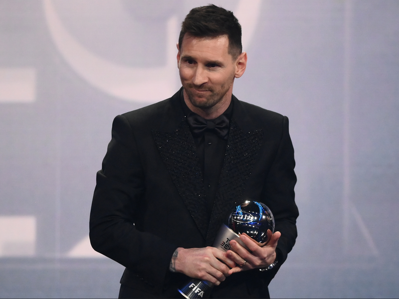 MESSI FIFA AWARD