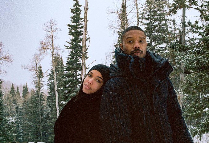 Michael B Jordan and Lori Harvey