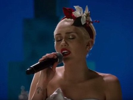 miley silent night