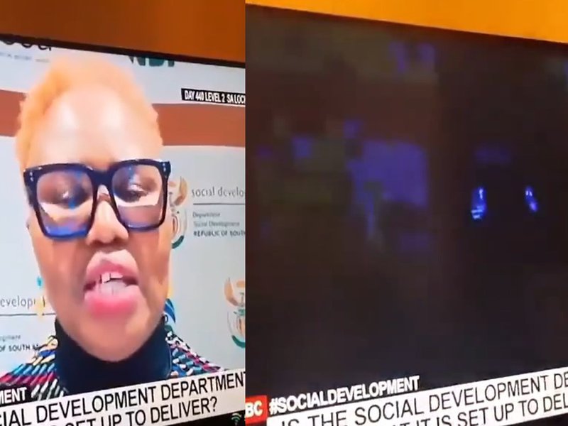 Minister of Social Development Lindiwe Zulu loadshedding interview