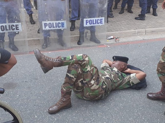 MK protest
