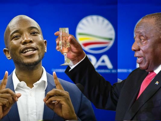 Ramaphosa + Maimanie