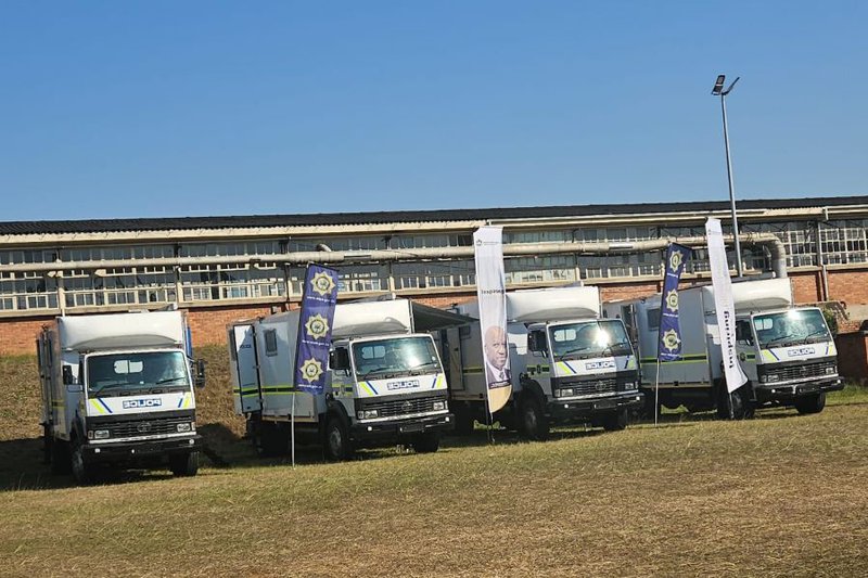 KZN govt unveils 4 mobile police stations worth R7m