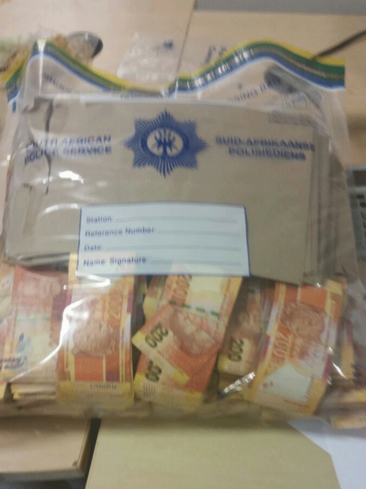 KZN man caught with R10m at Cape Town airport