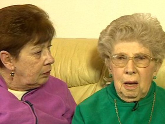 Myrtle Cothill and Daughter, Mary Wills