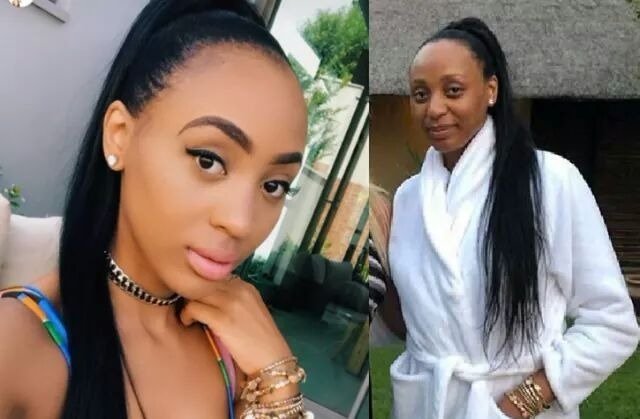 minnie dlamini without makeup