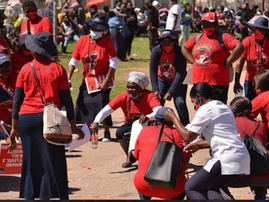 Nehawu workers strike at Mpumalanga Tourism and Parks Agency