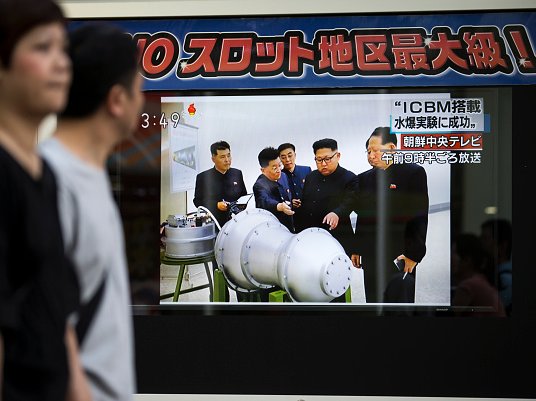 North Korea hydrogen bomb test