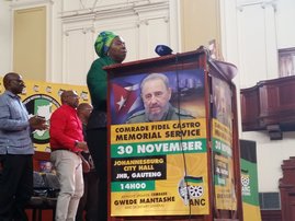 Nkosazana Dlamini Zuma Fidel Castro