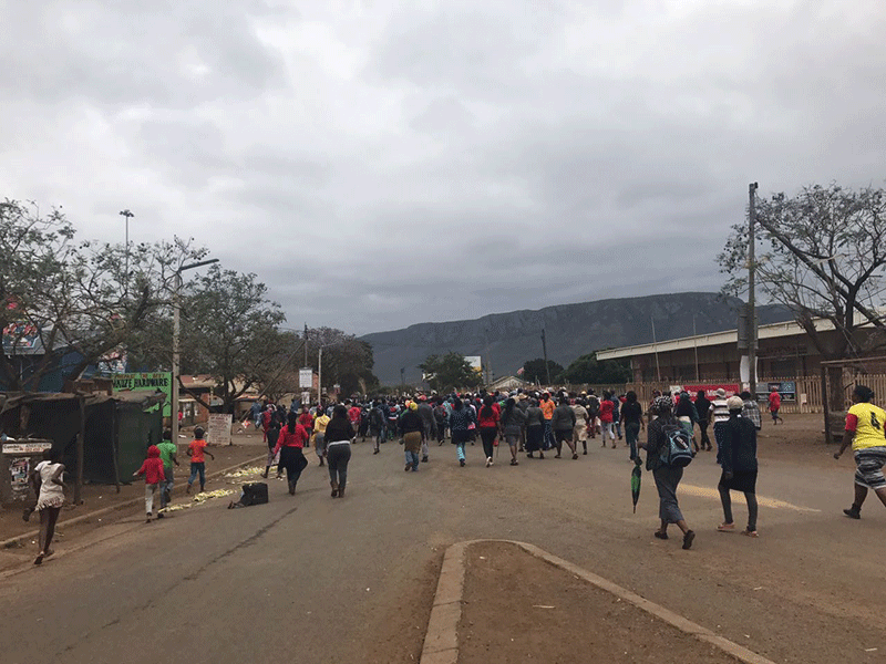 Protest turns violent near Nongoma, northern KZN