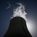 Cooling tower of the Civaux nuclear power plant in south-western France
