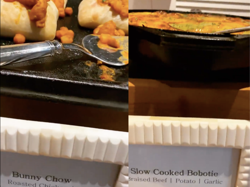 Oprah Winfrey Thanksgiving South Africa meal