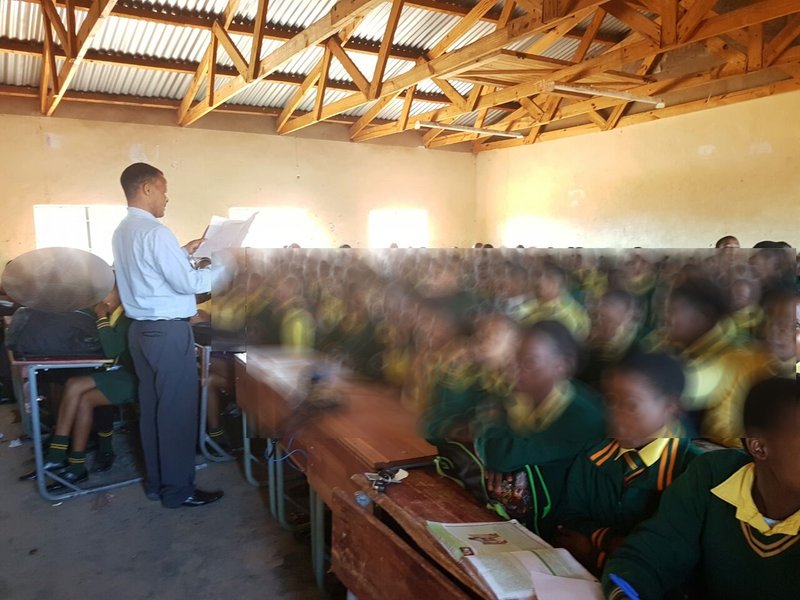 Overcrowded school Limpopo 2