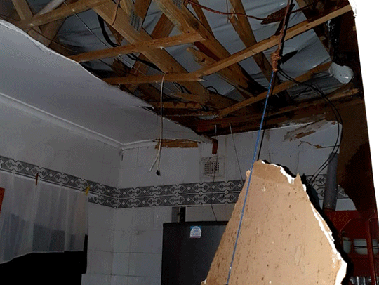 Overport home damaged in storm