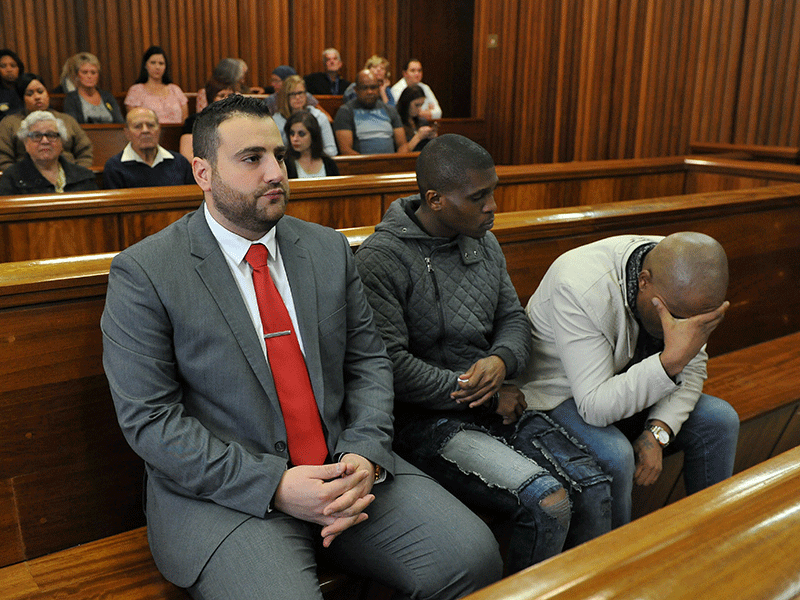 Christopher Panayiotou, co-accused in court