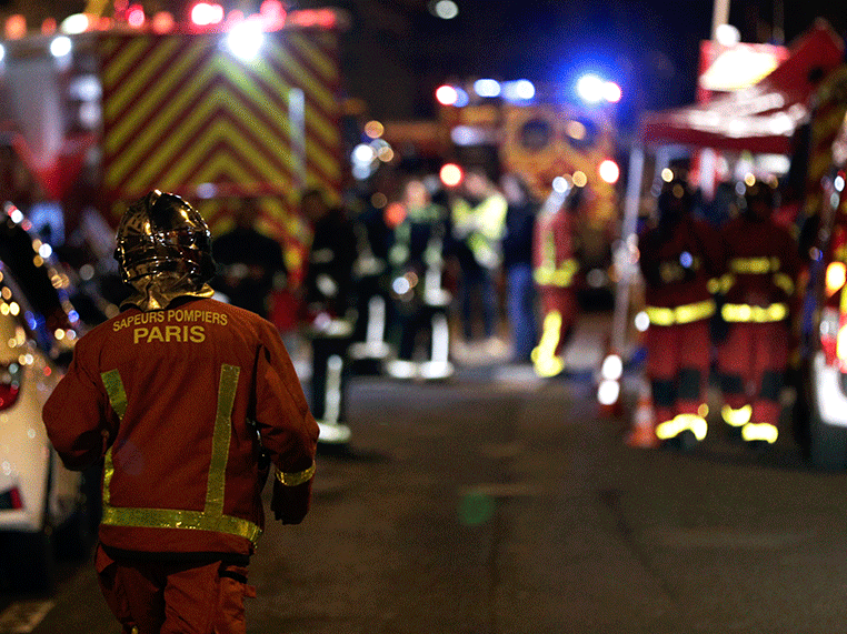 Paris building fire