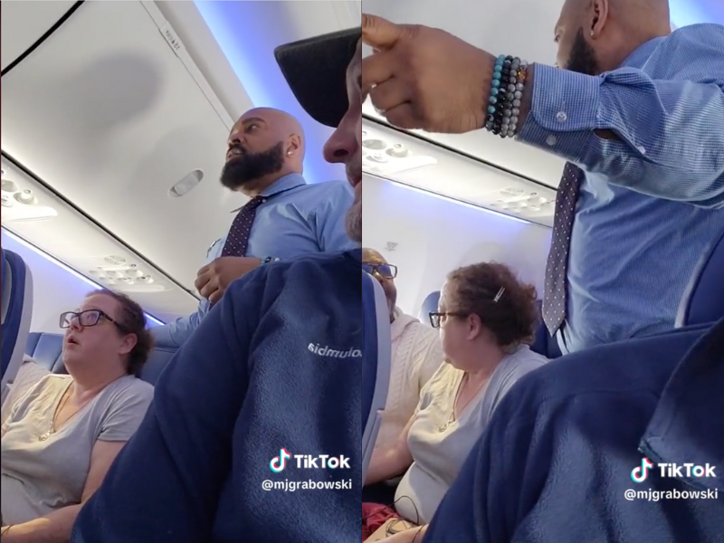 Man on SouthWest airline flight has meltdown and screams at crying baby