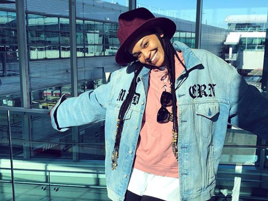 Actress Pearl Thusi