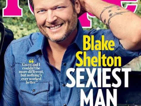 Blake Shelton Sexiest Man Cover