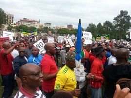 People's March at Union Buildings_jacanews