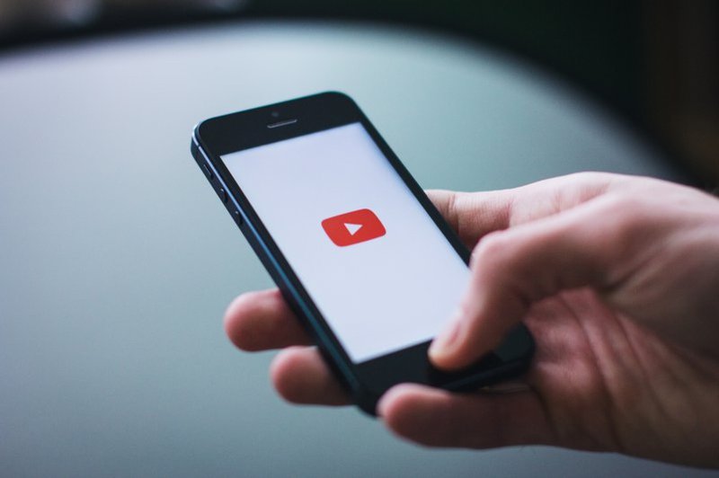 YouTube logo generic stock image