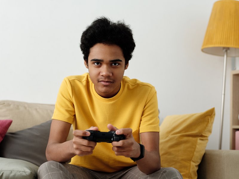 Teenage gaming