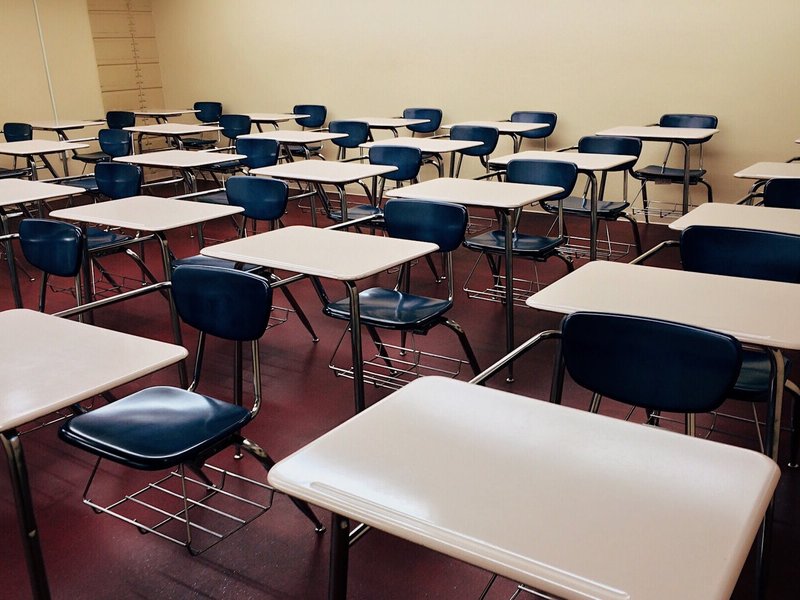 school empty classroom