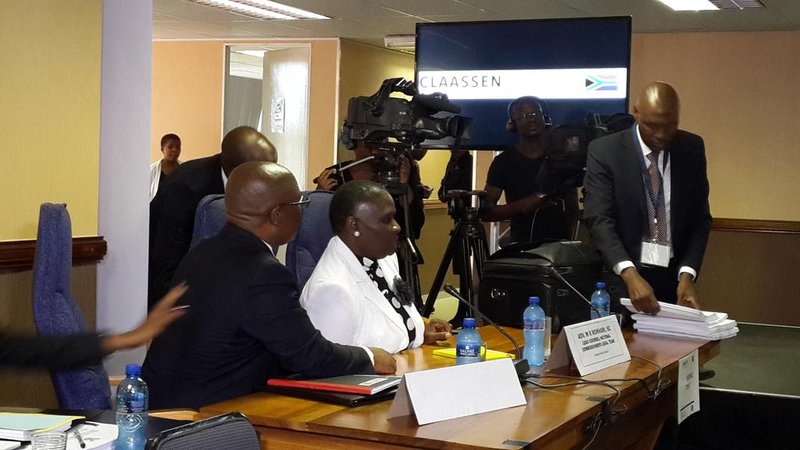 Riah Phiyega at Claasen Board of Inquiry_jacanews