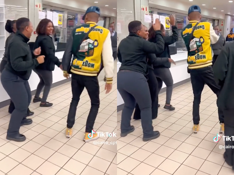 Pick N Pay Staff Do ‘Sobanana Phambili’ Challenge on TikTok