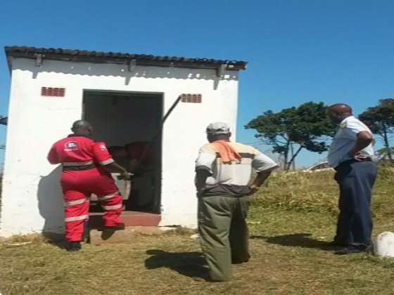 Pit toilet