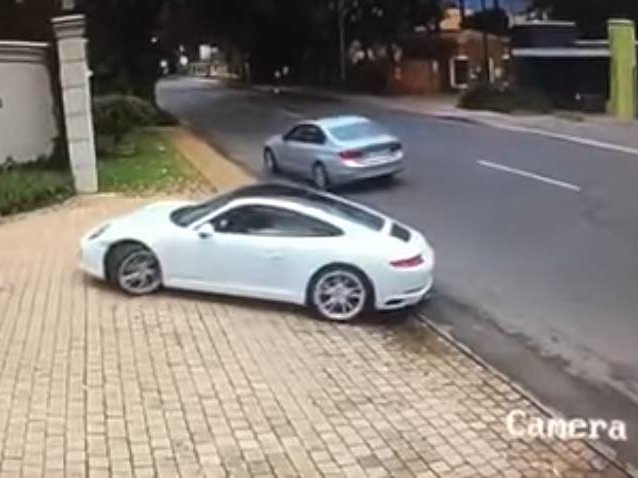 porsche hijakc image video scary