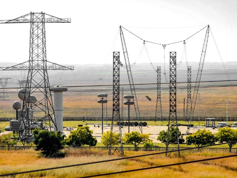 Electricity power lines