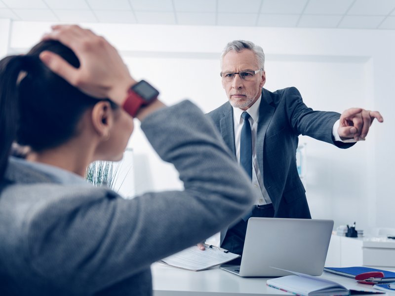 Angry Boss Pshycopath